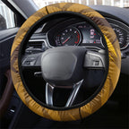 Hawthorn Hawks Australian Football Steering Wheel Cover Fierce Bird Mascot - Bold Team Colors