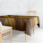 Hawthorn Hawks Australian Football Tablecloth Fierce Bird Mascot - Bold Team Colors