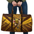 Hawthorn Hawks Australian Football Travel Bag Fierce Bird Mascot - Bold Team Colors