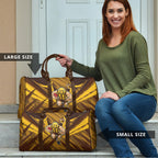 Hawthorn Hawks Australian Football Travel Bag Fierce Bird Mascot - Bold Team Colors