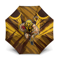 Hawthorn Hawks Australian Football Umbrella Fierce Bird Mascot - Bold Team Colors