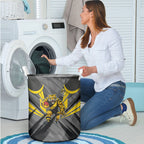 Richmond Tigers Australian Football Laundry Basket Fierce Tiger Mascot - Bold Team Colors