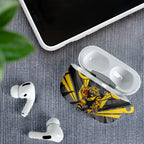 Richmond Tigers Australian Football AirPods Case Fierce Tiger Mascot - Bold Team Colors
