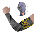 Richmond Tigers Australian Football Arm Sleeves Fierce Tiger Mascot - Bold Team Colors