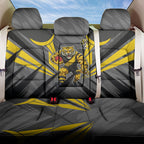 Richmond Tigers Australian Football Back Car Seat Cover Fierce Tiger Mascot - Bold Team Colors