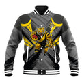 Richmond Tigers Australian Football Baseball Jacket Fierce Tiger Mascot - Bold Team Colors