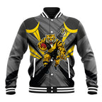 Richmond Tigers Australian Football Baseball Jacket Fierce Tiger Mascot - Bold Team Colors