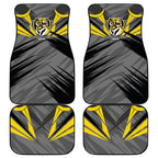 Richmond Tigers Australian Football Car Mats Fierce Tiger Mascot - Bold Team Colors