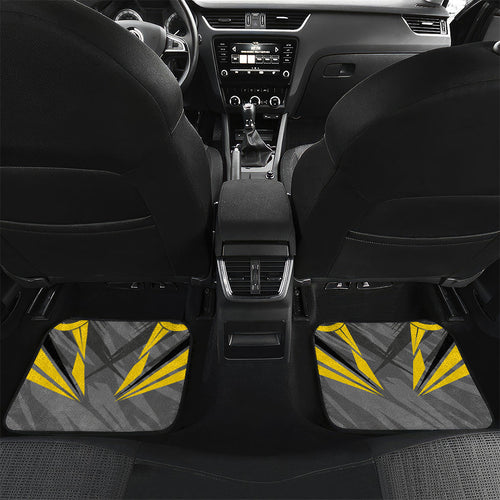 Richmond Tigers Australian Football Car Mats Fierce Tiger Mascot - Bold Team Colors