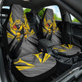 Richmond Tigers Australian Football Car Seat Cover Fierce Tiger Mascot - Bold Team Colors