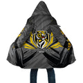 Richmond Tigers Australian Football Cloak Fierce Tiger Mascot - Bold Team Colors
