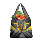 Richmond Tigers Australian Football Grocery Bag Fierce Tiger Mascot - Bold Team Colors