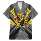 Richmond Tigers Australian Football Hawaiian Shirt Fierce Tiger Mascot - Bold Team Colors