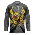 Richmond Tigers Australian Football Hockey Jersey Fierce Tiger Mascot - Bold Team Colors