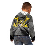 Richmond Tigers Australian Football Kid Hoodie Fierce Tiger Mascot - Bold Team Colors