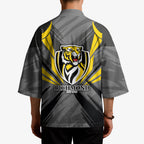 Richmond Tigers Australian Football Kimono Fierce Tiger Mascot - Bold Team Colors