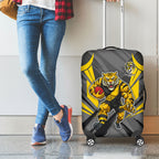 Richmond Tigers Australian Football Luggage Cover Fierce Tiger Mascot - Bold Team Colors