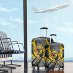 Richmond Tigers Australian Football Luggage Cover Fierce Tiger Mascot - Bold Team Colors