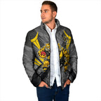 Richmond Tigers Australian Football Padded Jacket Fierce Tiger Mascot - Bold Team Colors