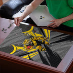 Richmond Tigers Australian Football Puzzle Fierce Tiger Mascot - Bold Team Colors