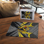 Richmond Tigers Australian Football Puzzle Fierce Tiger Mascot - Bold Team Colors