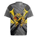 Richmond Tigers Australian Football Rugby Jersey Fierce Tiger Mascot - Bold Team Colors