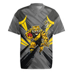 Richmond Tigers Australian Football Rugby Jersey Fierce Tiger Mascot - Bold Team Colors