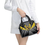 Richmond Tigers Australian Football Shoulder Handbag Fierce Tiger Mascot - Bold Team Colors