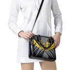 Richmond Tigers Australian Football Shoulder Handbag Fierce Tiger Mascot - Bold Team Colors