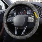 Richmond Tigers Australian Football Steering Wheel Cover Fierce Tiger Mascot - Bold Team Colors
