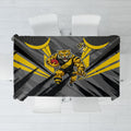 Richmond Tigers Australian Football Tablecloth Fierce Tiger Mascot - Bold Team Colors