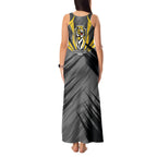 Richmond Tigers Australian Football Tank Maxi Dress Fierce Tiger Mascot - Bold Team Colors