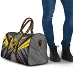 Richmond Tigers Australian Football Travel Bag Fierce Tiger Mascot - Bold Team Colors
