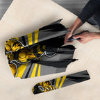Richmond Tigers Australian Football Umbrella Fierce Tiger Mascot - Bold Team Colors