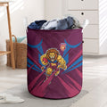Brisbane Lions Australian Football Laundry Basket Powerful Lion Mascot - Bold Team Colors