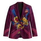 Brisbane Lions Australian Football Blazer Powerful Lion Mascot - Bold Team Colors