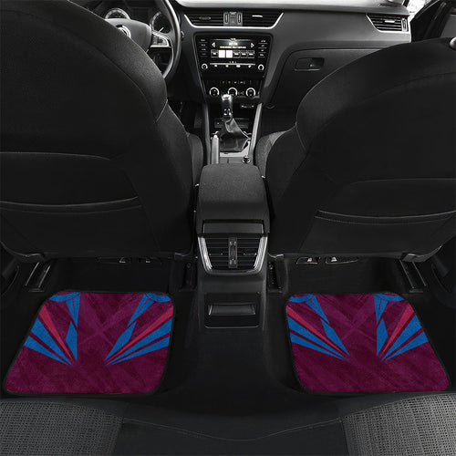 Brisbane Lions Australian Football Car Mats Powerful Lion Mascot - Bold Team Colors
