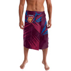 Brisbane Lions Australian Football Lavalava Powerful Lion Mascot - Bold Team Colors