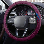 Brisbane Lions Australian Football Steering Wheel Cover Powerful Lion Mascot - Bold Team Colors