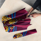 Brisbane Lions Australian Football Umbrella Powerful Lion Mascot - Bold Team Colors