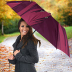 Brisbane Lions Australian Football Umbrella Powerful Lion Mascot - Bold Team Colors