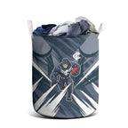Carlton Blues Australian Football Laundry Basket Powerful Superhero Mascot - Bold Team Colors