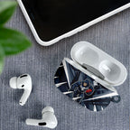 Carlton Blues Australian Football AirPods Case Powerful Superhero Mascot - Bold Team Colors