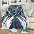 Carlton Blues Australian Football Blanket Powerful Superhero Mascot - Bold Team Colors