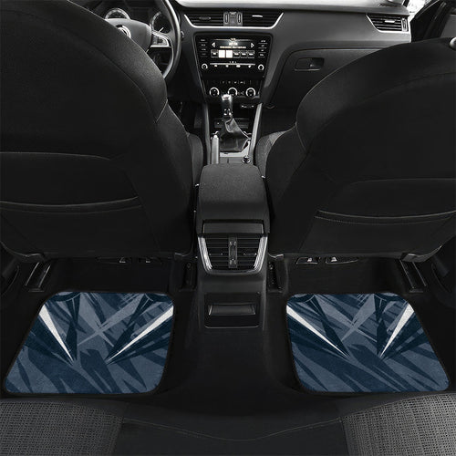 Carlton Blues Australian Football Car Mats Powerful Superhero Mascot - Bold Team Colors