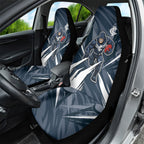 Carlton Blues Australian Football Car Seat Cover Powerful Superhero Mascot - Bold Team Colors