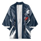 Carlton Blues Australian Football Kimono Powerful Superhero Mascot - Bold Team Colors