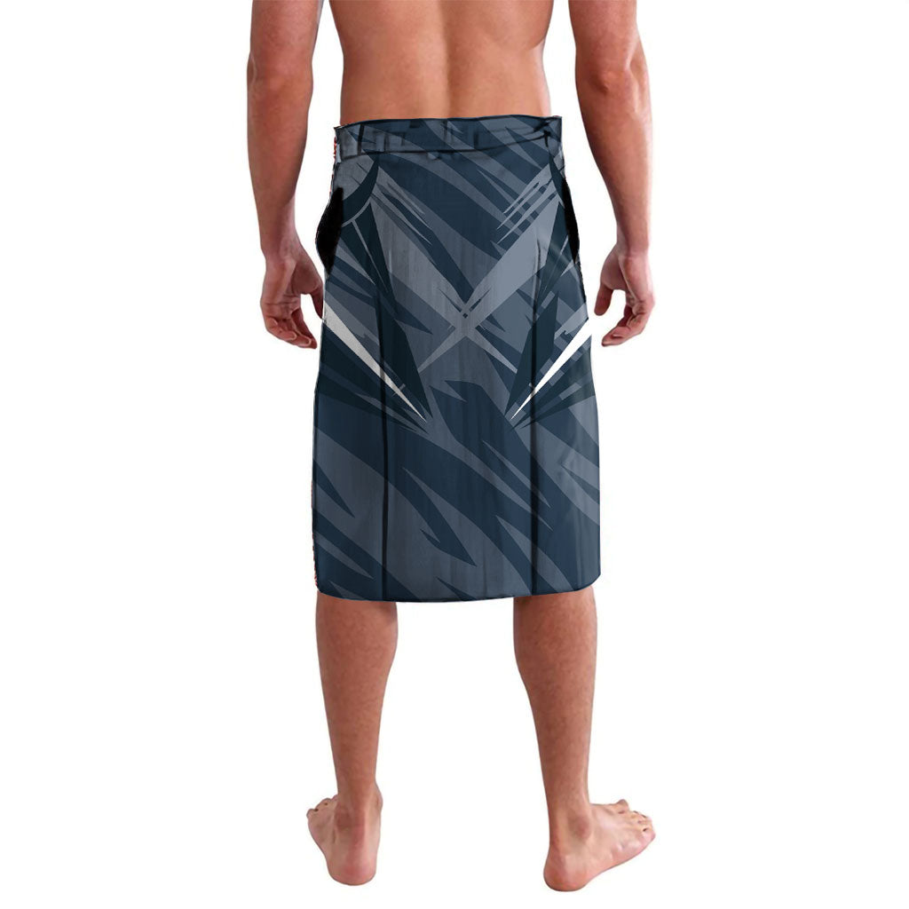 Carlton Blues Australian Football Lavalava Powerful Superhero Mascot - Bold Team Colors