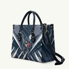 Carlton Blues Australian Football Leather Bag Powerful Superhero Mascot - Bold Team Colors