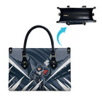 Carlton Blues Australian Football Leather Bag Powerful Superhero Mascot - Bold Team Colors